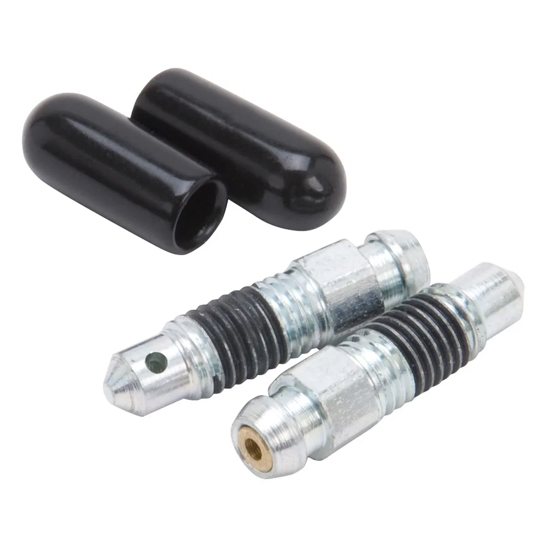 639540 – RUSSELL/EDEL Brake Bleeder Screw, With Check Valve 1/4-28 Inch Threads 1 Inch Length Set Of 2